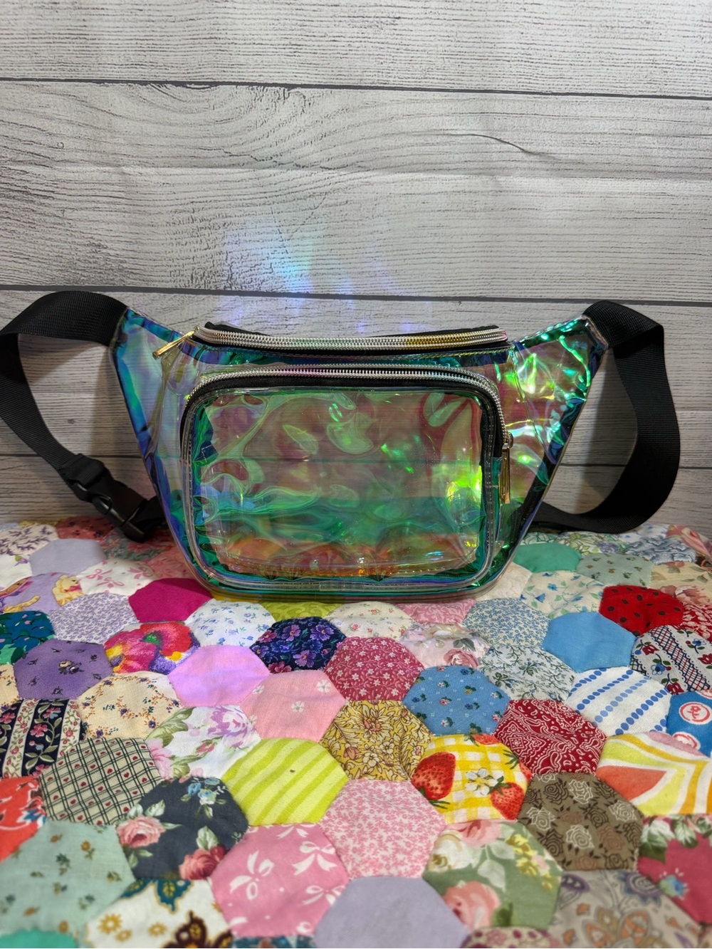 Iridescent Fanny Pack
